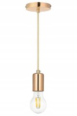Piekaramā lampa Led-lux LX-1304 E27, zelta cena un informācija | Lustras | 220.lv