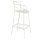 Lexi bāra krēsls balta plastmasa cena un informācija | Virtuves un ēdamistabas krēsli | 220.lv