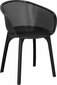 Dacun krēsls melns cena un informācija | Virtuves un ēdamistabas krēsli | 220.lv