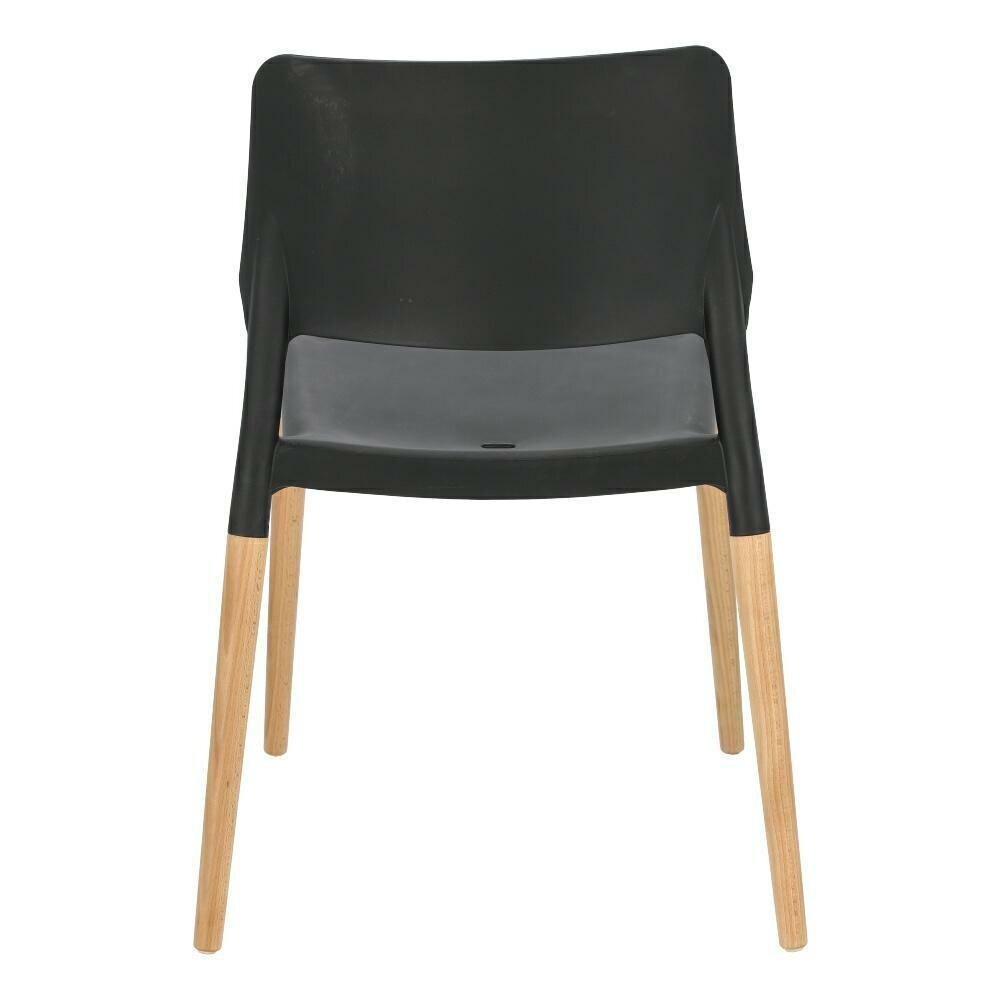 Krēsls Cole (Ecco krēsls) melns cena un informācija | Virtuves un ēdamistabas krēsli | 220.lv