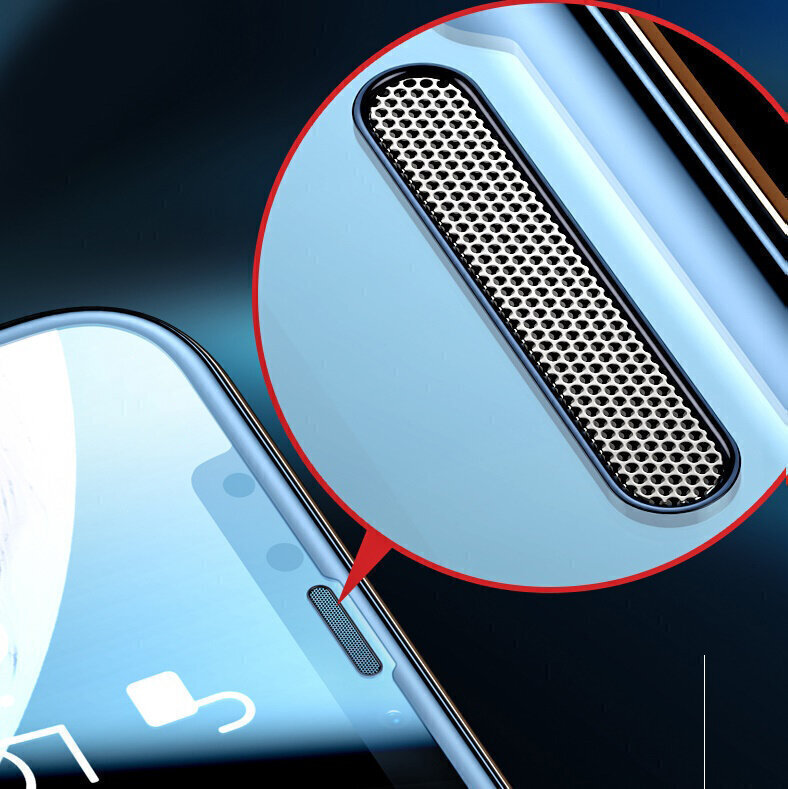 Aizsargstikls SBR Dust-Proof 5D pilnam ekrānam paredzēts Apple iPhone 12 cena un informācija | Ekrāna aizsargstikli | 220.lv