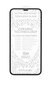 Fonex 3D Ceramic - 10H aizsargstikls, iPhone 12 PRO MAX, ar melnu malu cena un informācija | Ekrāna aizsargstikli | 220.lv