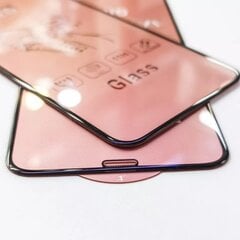 LCD aizsargstikls 520D Apple iPhone 15 Pro Max melns cena un informācija | Ekrāna aizsargstikli | 220.lv