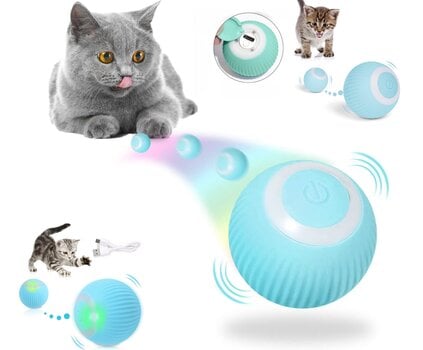 Интерактивный умный мячик для кошек Smart Cat Ball цена и информация | Игрушки для кошек | 220.lv