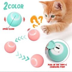 Interaktīva viedā bumba kaķiem Smart Cat Ball цена и информация | Игрушки для кошек | 220.lv