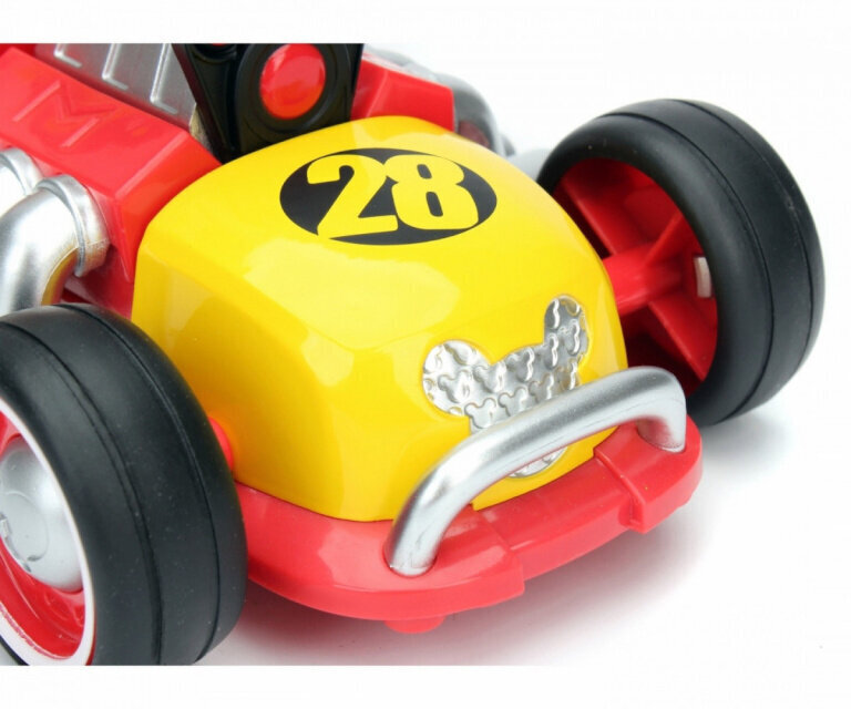 Attālināti vadāma automašīna Disney Mickey Roadster Racer, sarkana cena un informācija | Rotaļlietas zēniem | 220.lv