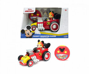 Attālināti vadāma automašīna Disney Mickey Roadster Racer, sarkana cena un informācija | Rotaļlietas zēniem | 220.lv