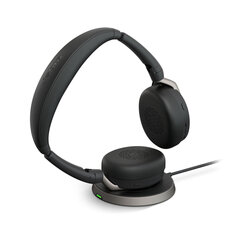 Jabra Evolve2 65 Flex Black cena un informācija | Austiņas | 220.lv