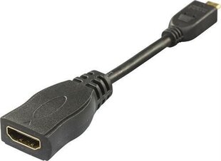 Deltaco HDMI-24B cena un informācija | Adapteri un USB centrmezgli | 220.lv