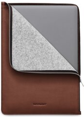 Uzmava Woolnut Leather Folio цена и информация | Рюкзаки, сумки, чехлы для компьютеров | 220.lv