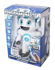 Attālināti vadāms robots Lexibook Powerman Master, 24 cm, balts cena un informācija | Rotaļlietas zēniem | 220.lv