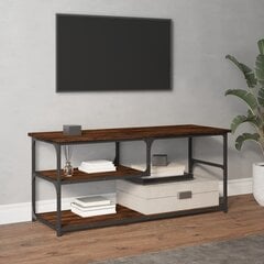 vidaXL TV galdiņš, 103x38x46,5 cm, inženierijas koks, tērauds цена и информация | Тумбы под телевизор | 220.lv