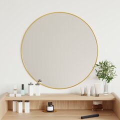vidaXL sienas spogulis, sudraba krāsā, Ø 60 cm, apaļš цена и информация | Зеркала | 220.lv