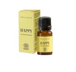 Ēteriskā eļļa Alma Secret Happy, 10 ml cena un informācija | Ēteriskās eļļas, kosmētiskās eļļas, hidrolāti | 220.lv