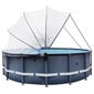 vidaXL stiprinājums baseina jumtam, tērauds cena un informācija | Baseinu piederumi | 220.lv
