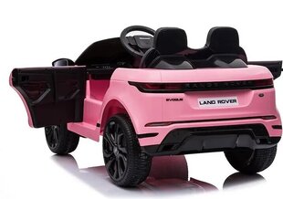 Электромобиль Ranger Rover Evoque 12V для детей, розовый цвет цена и информация | Электромобили для детей | 220.lv