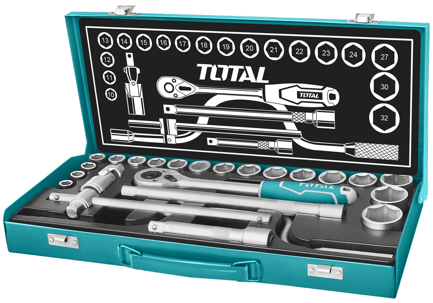 Galviņu komplekts Total THT141253 цена и информация | Rokas instrumenti | 220.lv