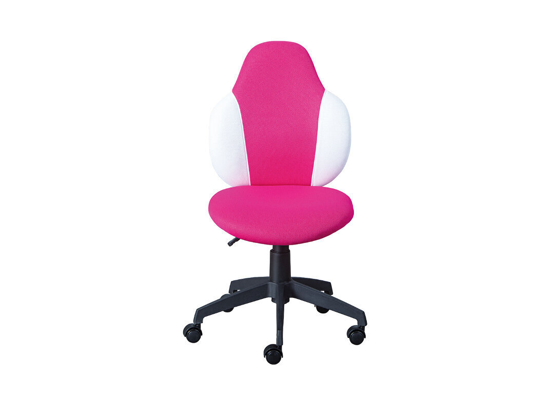 Biroja krēsls Interlink Jessi, rozā/balts cena un informācija | Biroja krēsli | 220.lv