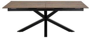 Обеденный стол Bendt Heaven, 200-240x100 см, коричневый цвет цена и информация | Кухонные и обеденные столы | 220.lv