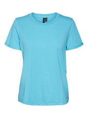 Vero Moda sieviešu t-krekls 10243889*07, gaiši zils/bachelor 5715418120015 cena un informācija | T-krekli sievietēm | 220.lv