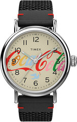 Pulkstenis Timex Standarta x Coca-Cola® Unity kolekcija TW2V26000QY cena un informācija | Sieviešu pulksteņi | 220.lv