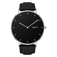 Garett Verona Silver/Black Leather цена и информация | Смарт-часы (smartwatch) | 220.lv