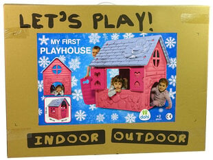 Rotaļu namiņš bērniem, rozā krāsā cena un informācija | Bērnu rotaļu laukumi, mājiņas | 220.lv