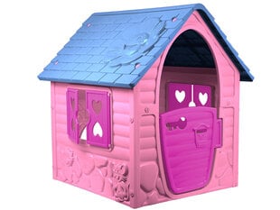 Rotaļu namiņš bērniem, rozā krāsā cena un informācija | Bērnu rotaļu laukumi, mājiņas | 220.lv