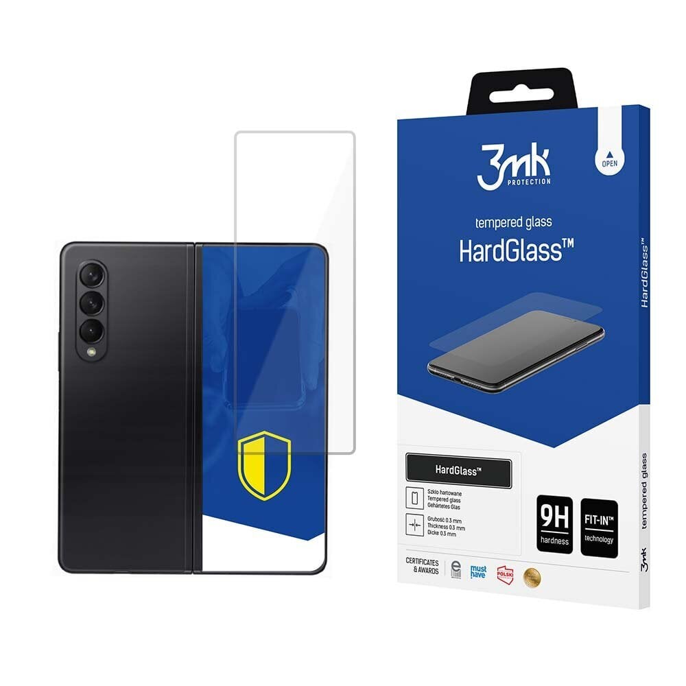 Samsung Galaxy Z Fold4 (Front) - 3mk HardGlass™ screen protector cena un informācija | Ekrāna aizsargstikli | 220.lv