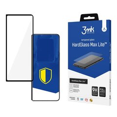 Samsung Galaxy Z Fold 3 5G (Front) - 3mk HardGlass Max Lite™ screen protector cena un informācija | Ekrāna aizsargstikli | 220.lv