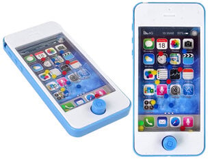 Игрушечный мобильный телефон 5S, синий цена и информация | Развивающие игрушки | 220.lv