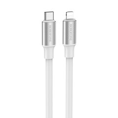 USB кабель Borofone BX82 PD20W Type-C на Lightning 1.0m белый цена и информация | Кабели для телефонов | 220.lv