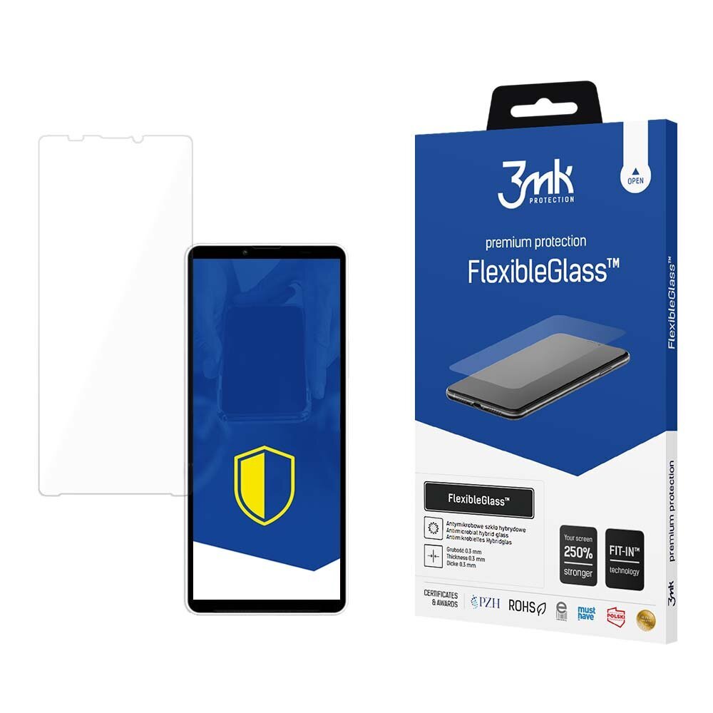 Sony Xperia 10 V - 3mk FlexibleGlass™ screen protector cena un informācija | Ekrāna aizsargstikli | 220.lv