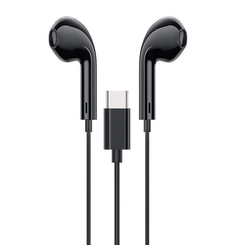 Borofone Earphones BM60 with Type C plug (DAC) black cena un informācija | Austiņas | 220.lv