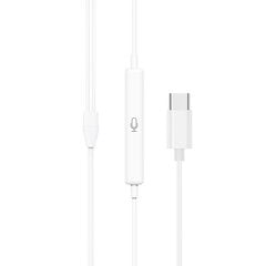 Borofone Earphones BM60 with Type C plug (DAC) white cena un informācija | Austiņas | 220.lv