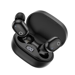 Borofone TWS Bluetooth Earphones BW06 Manner Black cena un informācija | Austiņas | 220.lv