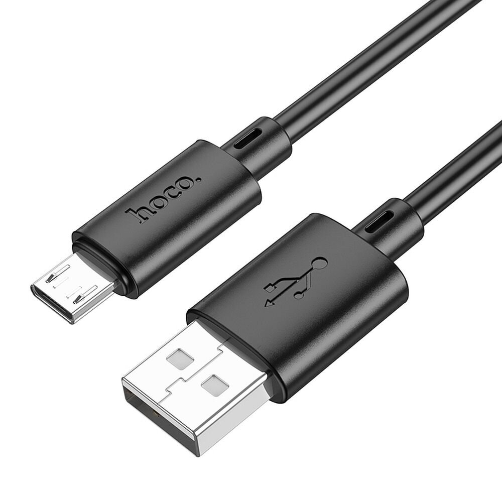 HOCO kabelis USB uz Micro 2,4A Gratified X88 melns cena un informācija | Savienotājkabeļi | 220.lv