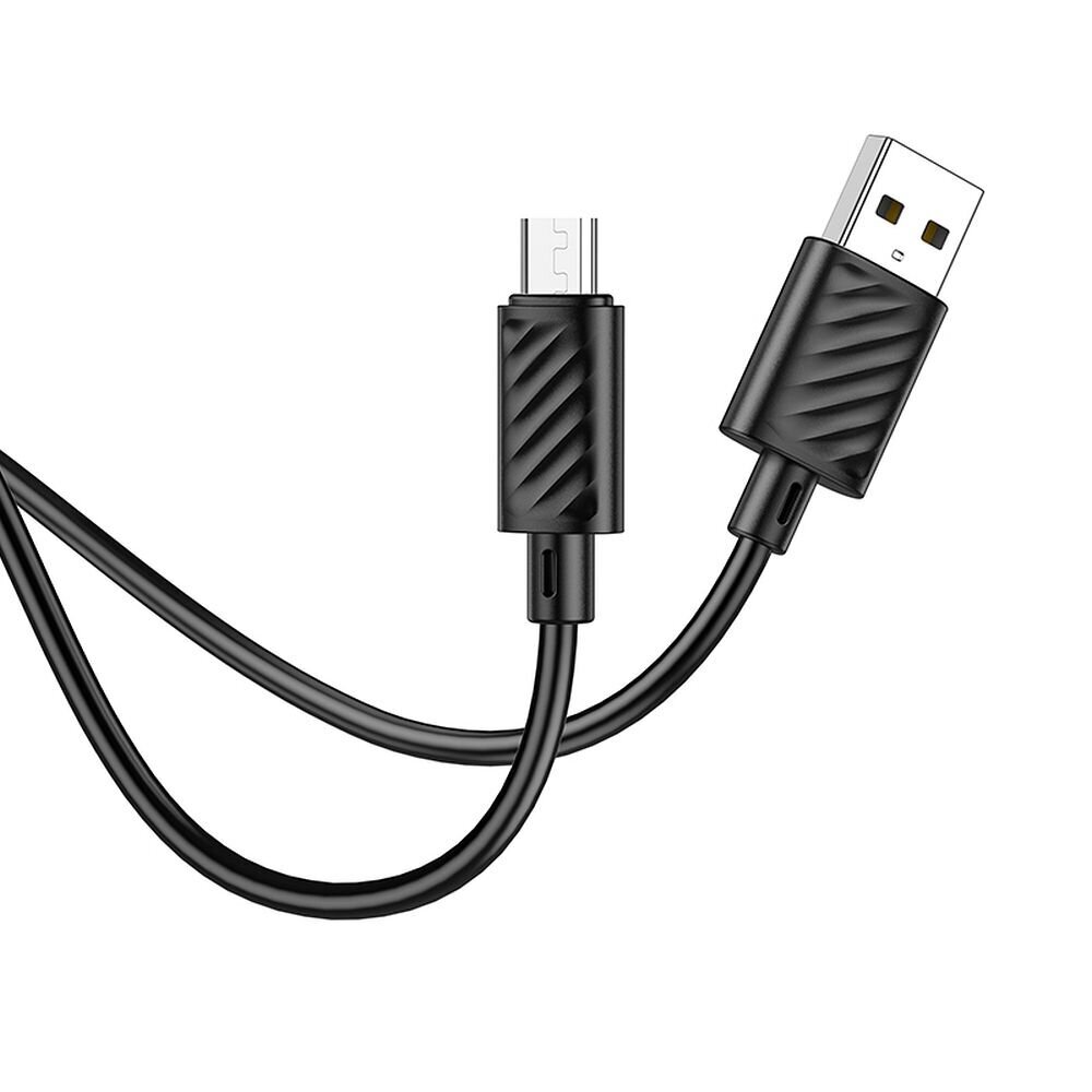 HOCO kabelis USB uz Micro 2,4A Gratified X88 melns cena un informācija | Savienotājkabeļi | 220.lv