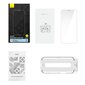 Tempered Glass Baseus 0.4mm Iphone 12|12 Pro + cleaning kit cena un informācija | Ekrāna aizsargstikli | 220.lv