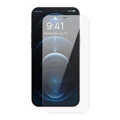 Tempered Glass Baseus 0.4mm Iphone 12 Pro MAX + cleaning kit cena un informācija | Ekrāna aizsargstikli | 220.lv