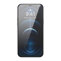 Tempered Glass Baseus 0.4mm Iphone 12 Pro MAX + cleaning kit cena un informācija | Ekrāna aizsargstikli | 220.lv