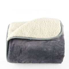 SHERPA водонепроницаемое одеяло из овчины 150x200 двухстороннее, светло-серое цена и информация | Одеяла | 220.lv