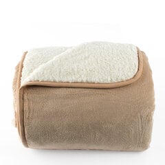 SHERPA водонепроницаемое одеяло из овчины 75x100 двухстороннее, бежевое цена и информация | Одеяла | 220.lv