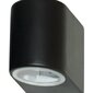 Searchlight āra sienas lampa, Eiffel LED 8008-1BK-LED cena un informācija | Āra apgaismojums | 220.lv