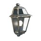 Searchlight āra, fasādes sienas gaismeklis NEW ORLEANS, 1xE27x60W, IP44, melns ar zeltu,1523 цена и информация | Āra apgaismojums | 220.lv