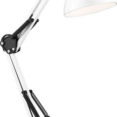 Searchlight настольная лампа Desk Partners Hobby, 1xE27x60W, EU2429WH цена и информация | Настольные светильники | 220.lv