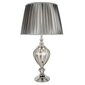 Searchlight galda lampa Greyson, 1xE27x60W, EU3721CL цена и информация | Galda lampas | 220.lv