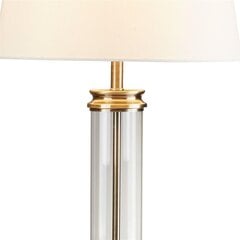 Searchlight настольная лампа Pedestal, 1xE27x60W, EU5141AB цена и информация | Настольные светильники | 220.lv