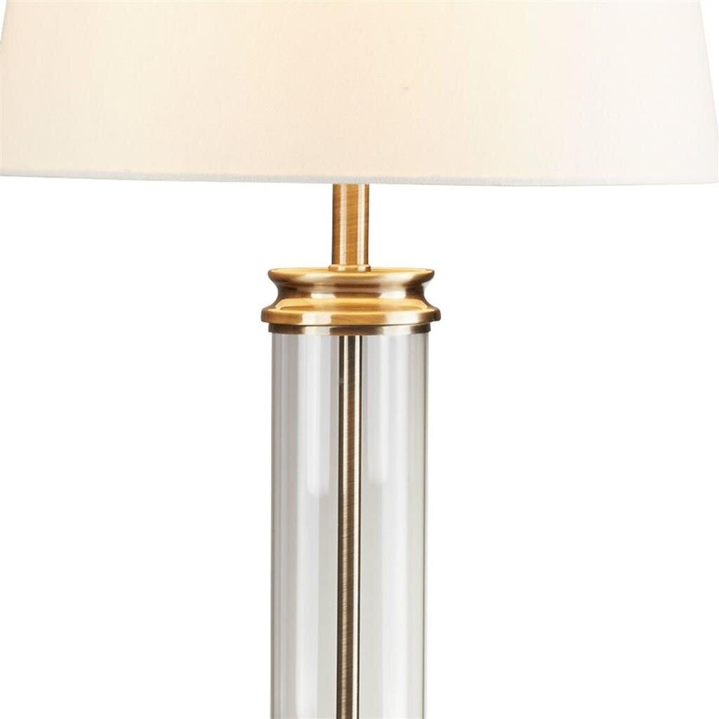 Searchlight galda lampa Pedestal, 1xE27x60W, EU5141AB cena un informācija | Galda lampas | 220.lv