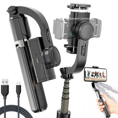 3-v-1 Gimbal 360° Attēla stabilizators Selfie pauze Statīvs Tripods цена и информация | Держатели для телефонов | 220.lv